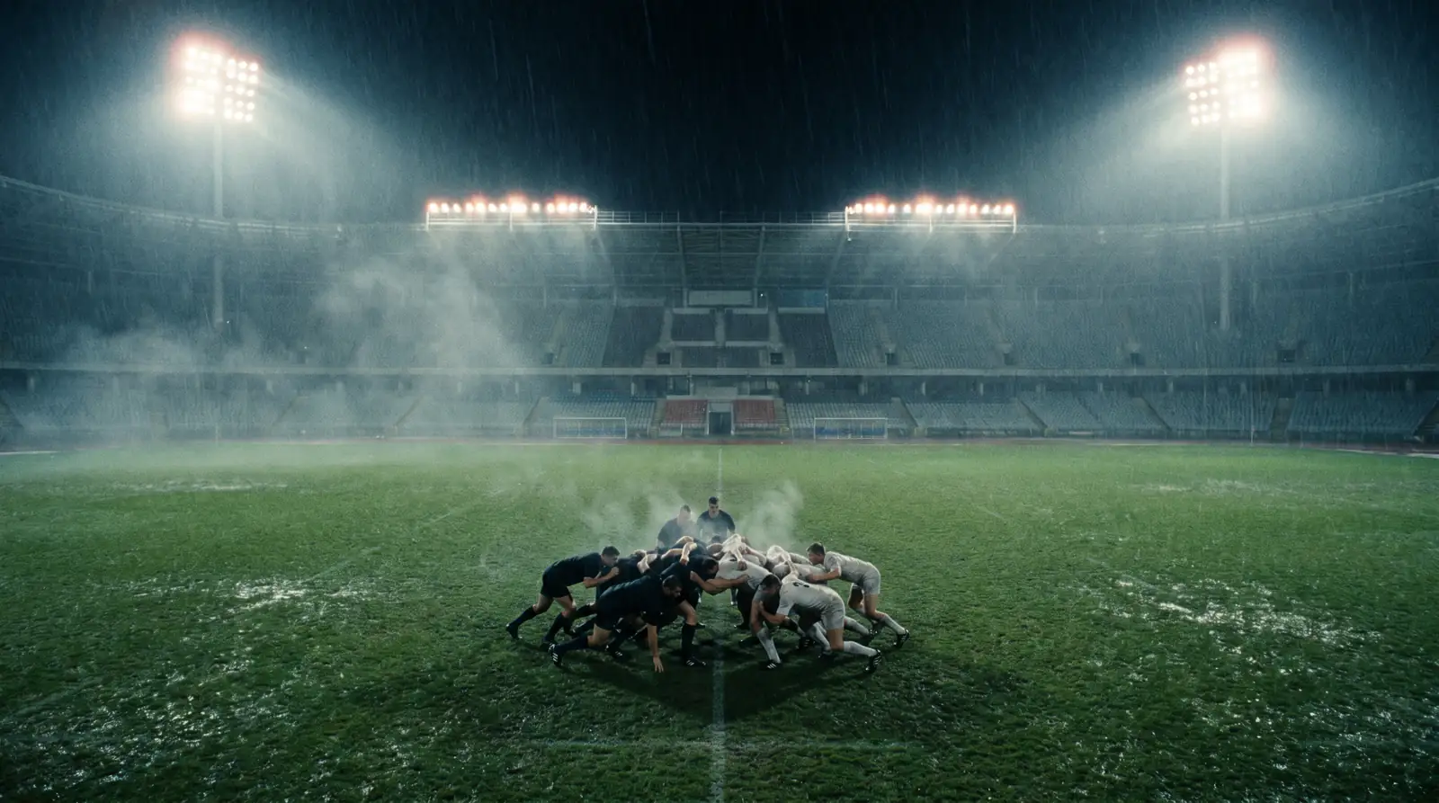 Low-scoring tight rugby match where cash-out becomes tempting