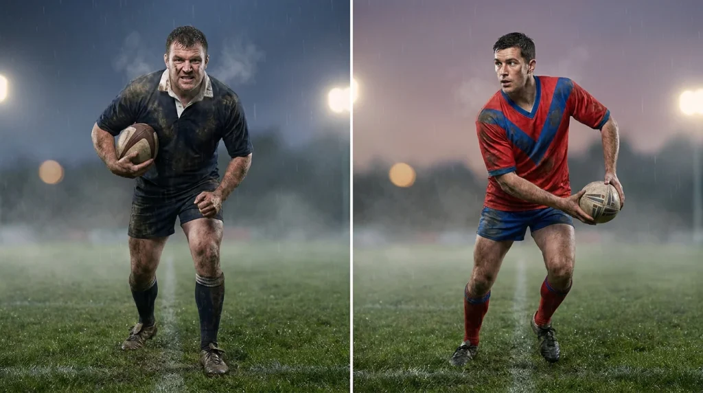 Rugby Union and Rugby League players representing two different codes for UK betting comparison