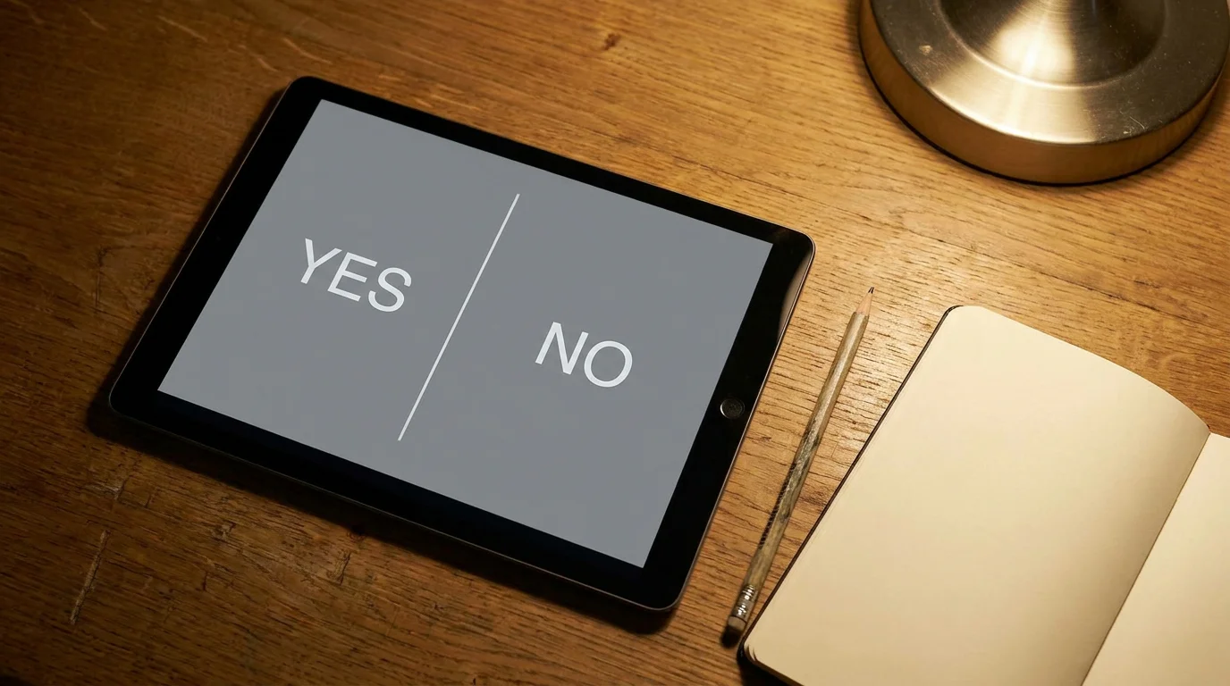 Yes/no drop goal betting market on a stylised reference screen
